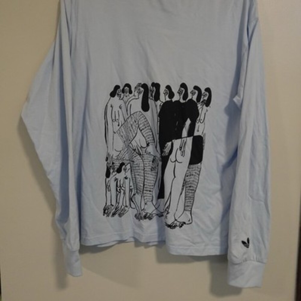 adidas Originals Graphic Long Sleeve Shirt Limited Edition